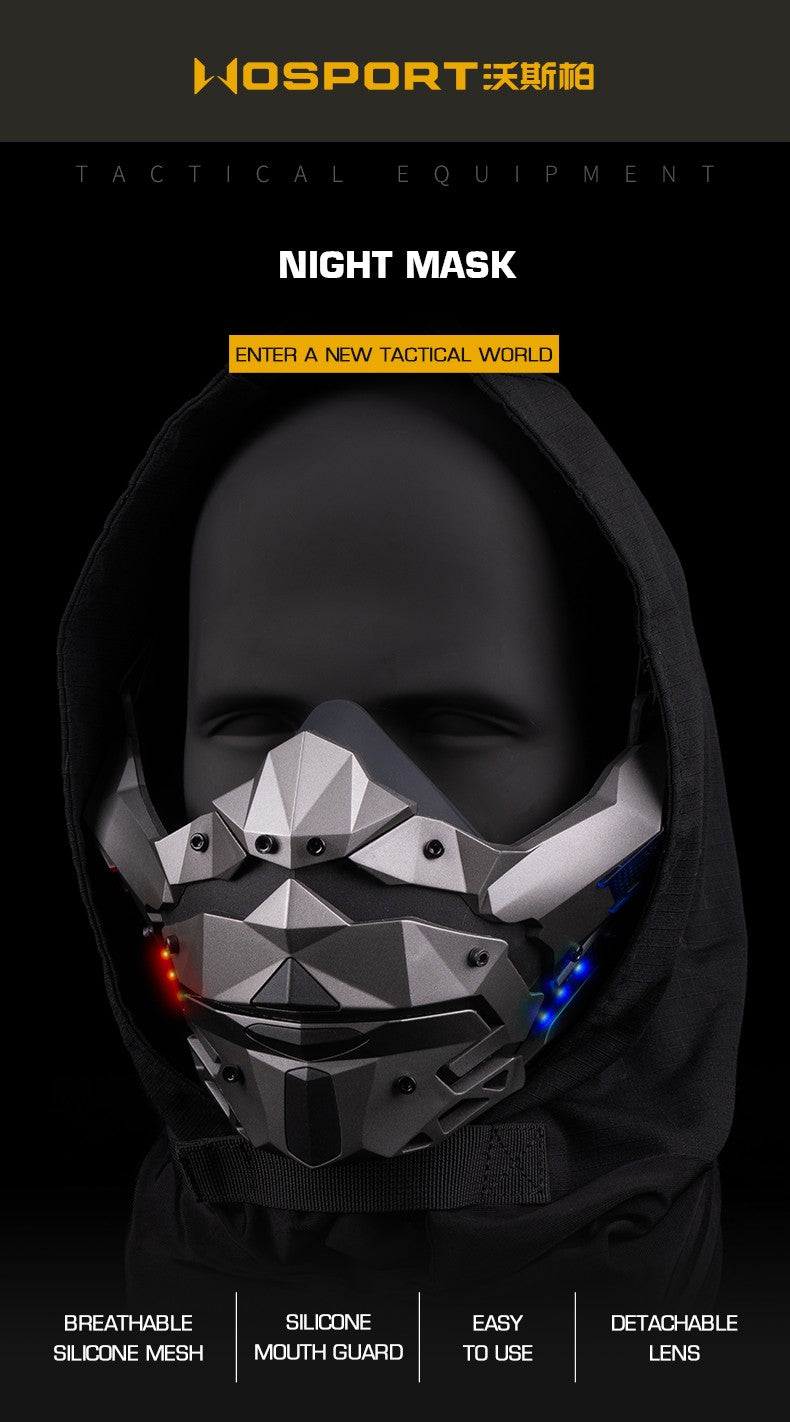 Cyberpunk Night mask