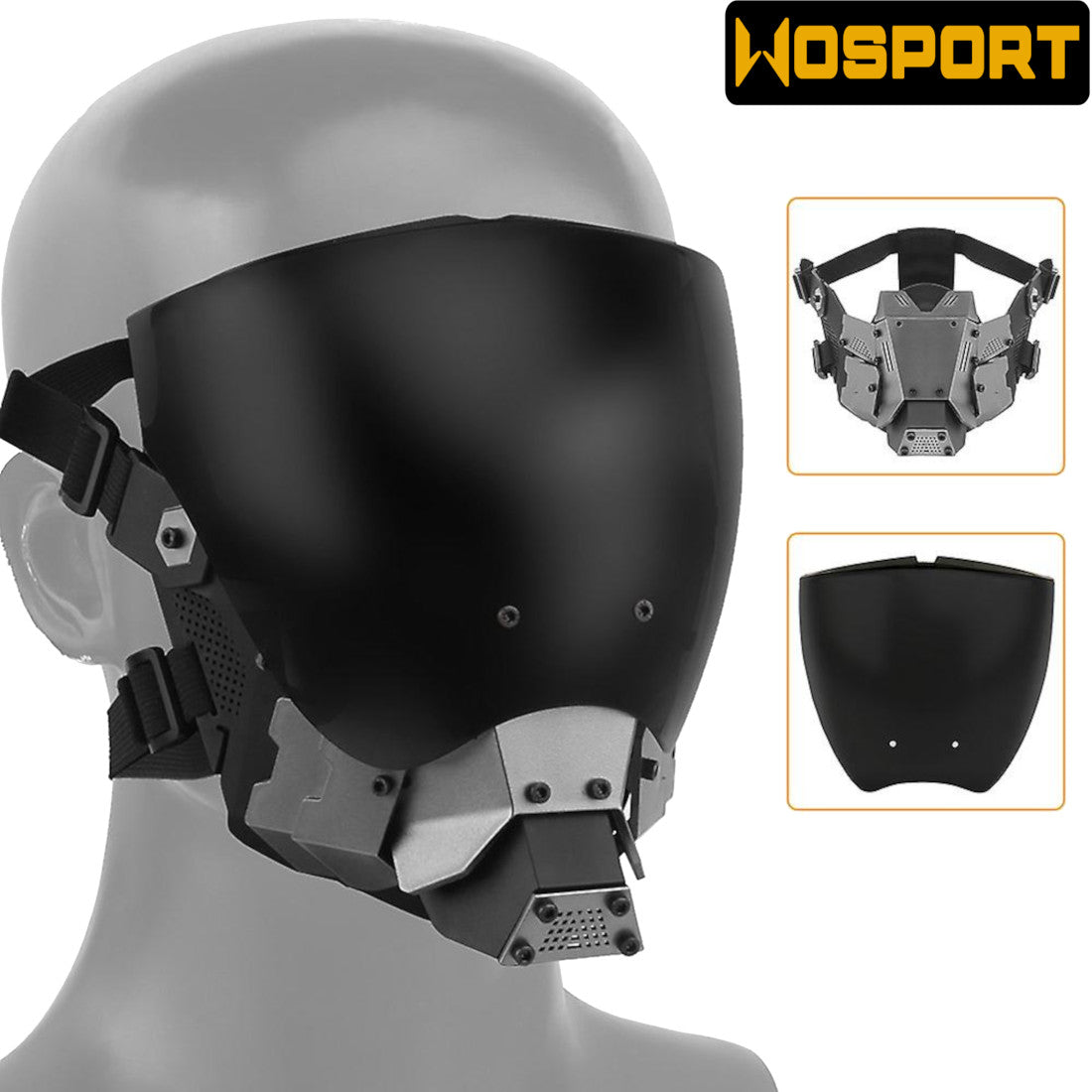 Cyberpunk Commander Mask