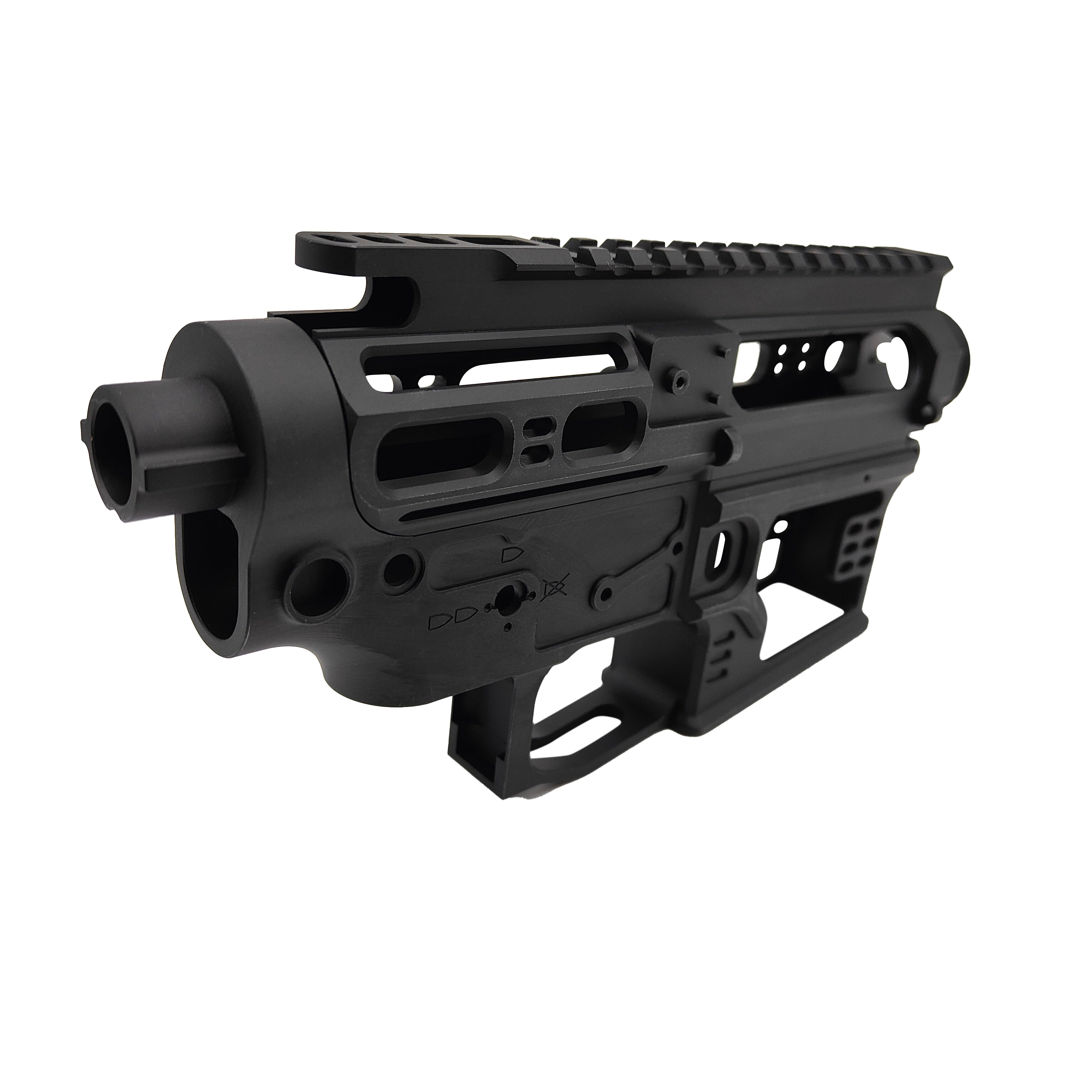 SLR CNC Aluminum V2 Gel Blaster Skeleton Receiver Kit, Gel Blaster Parts, Limited Edition