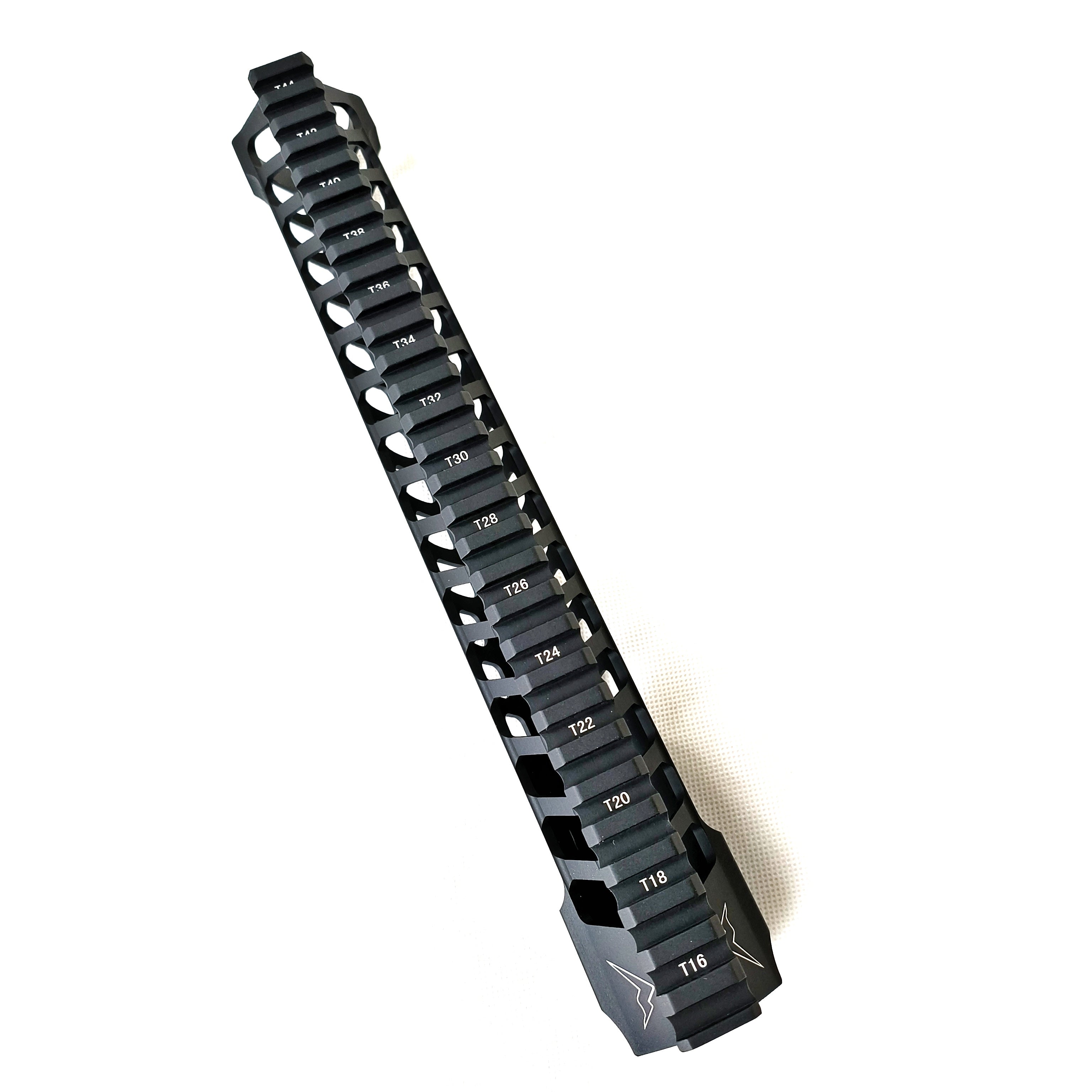 Fortis Switch 556 12" M-LOK CNC handguard, Gel Blaster Parts