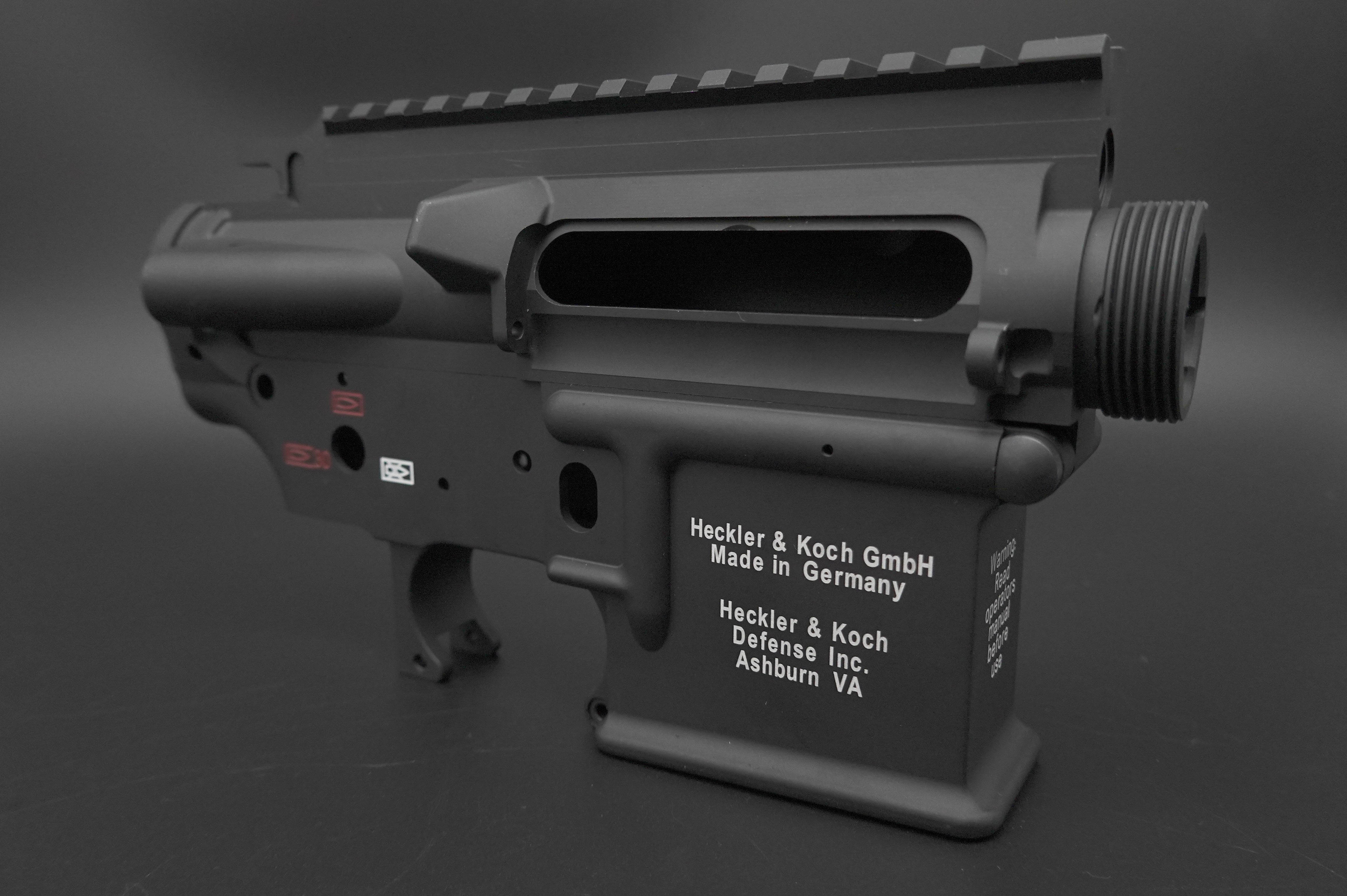 HK416D CNC Aluminum V2 Gel Blaster Receiver Kit, Gel Blaster Parts, Limited Edition