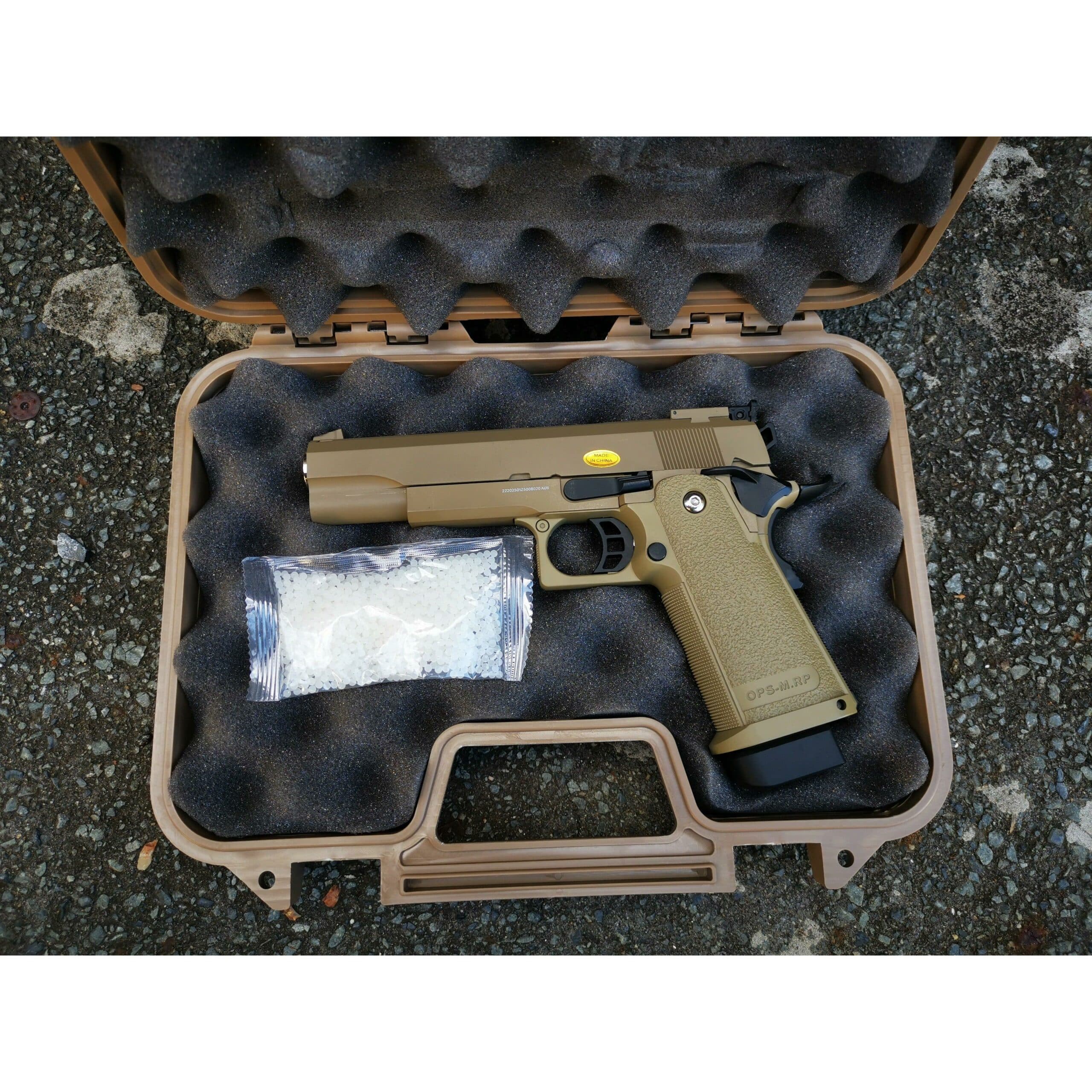 GOLDEN EAGLE 3304T 2011 GEL BLASTER GREEN GAS OR CO2 POWERED Hi-Capa 5.1 VERSION GAS BLOWBACK