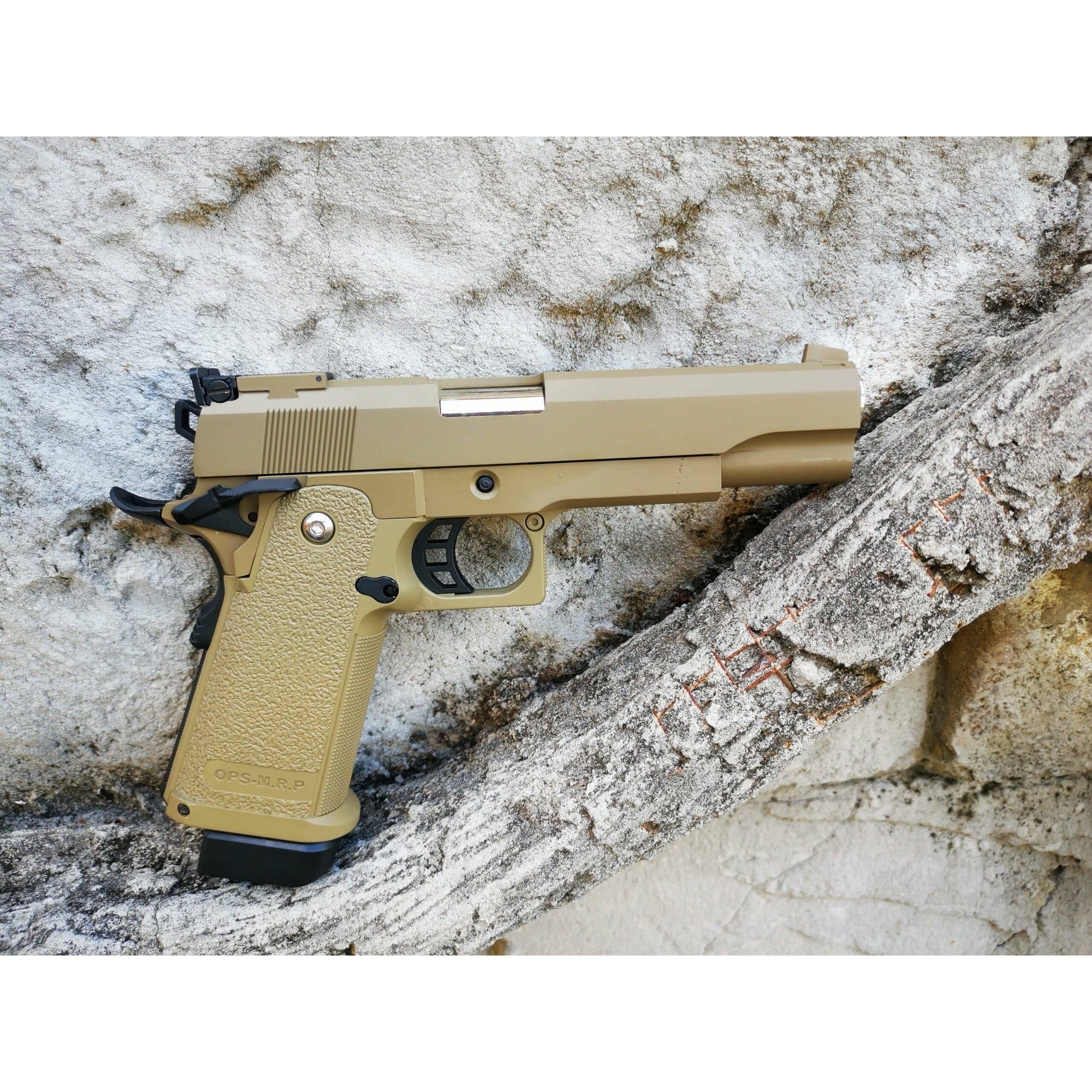 GOLDEN EAGLE 3304T 2011 GEL BLASTER GREEN GAS OR CO2 POWERED Hi-Capa 5.1 VERSION GAS BLOWBACK