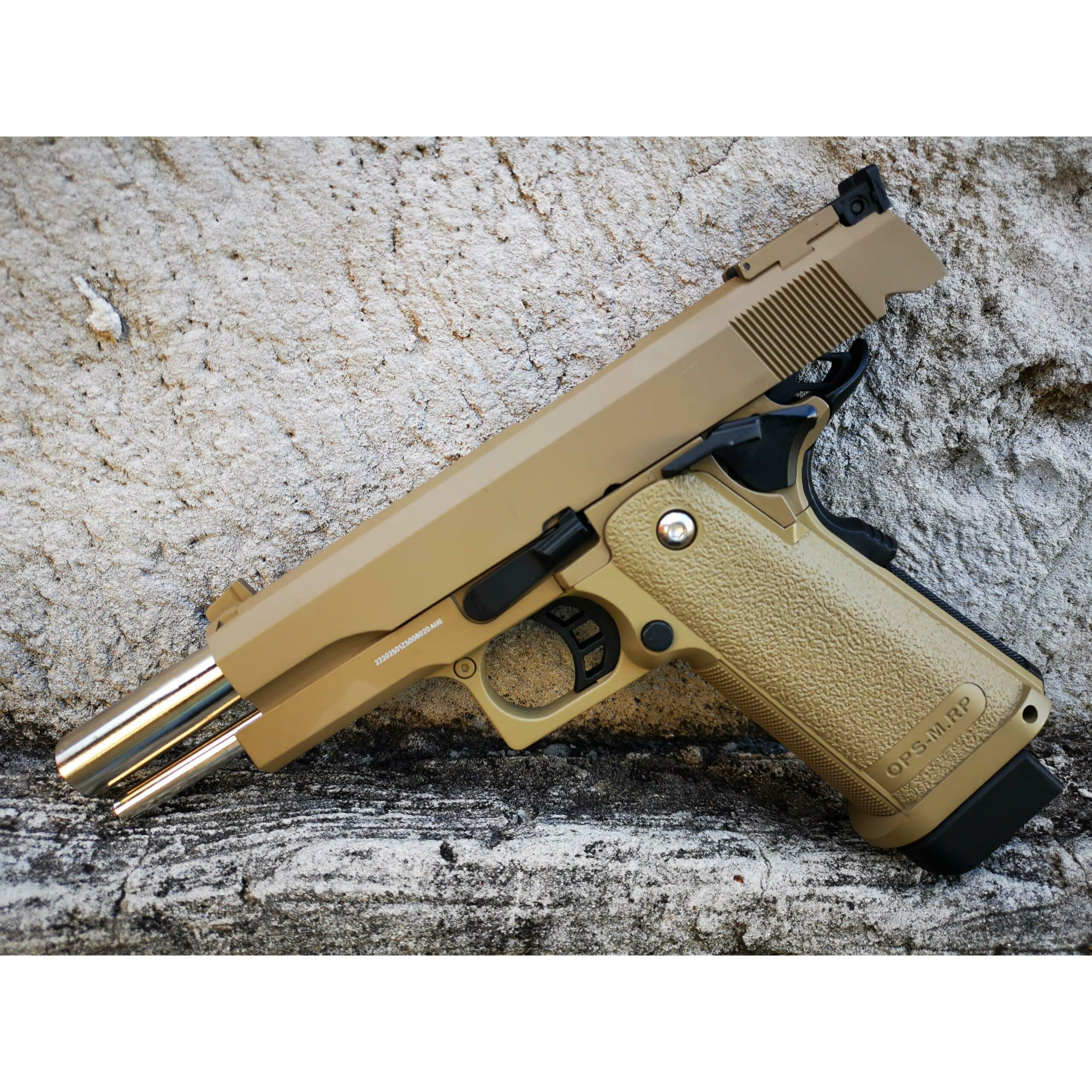 GOLDEN EAGLE 3304T 2011 GEL BLASTER GREEN GAS OR CO2 POWERED Hi-Capa 5.1 VERSION GAS BLOWBACK