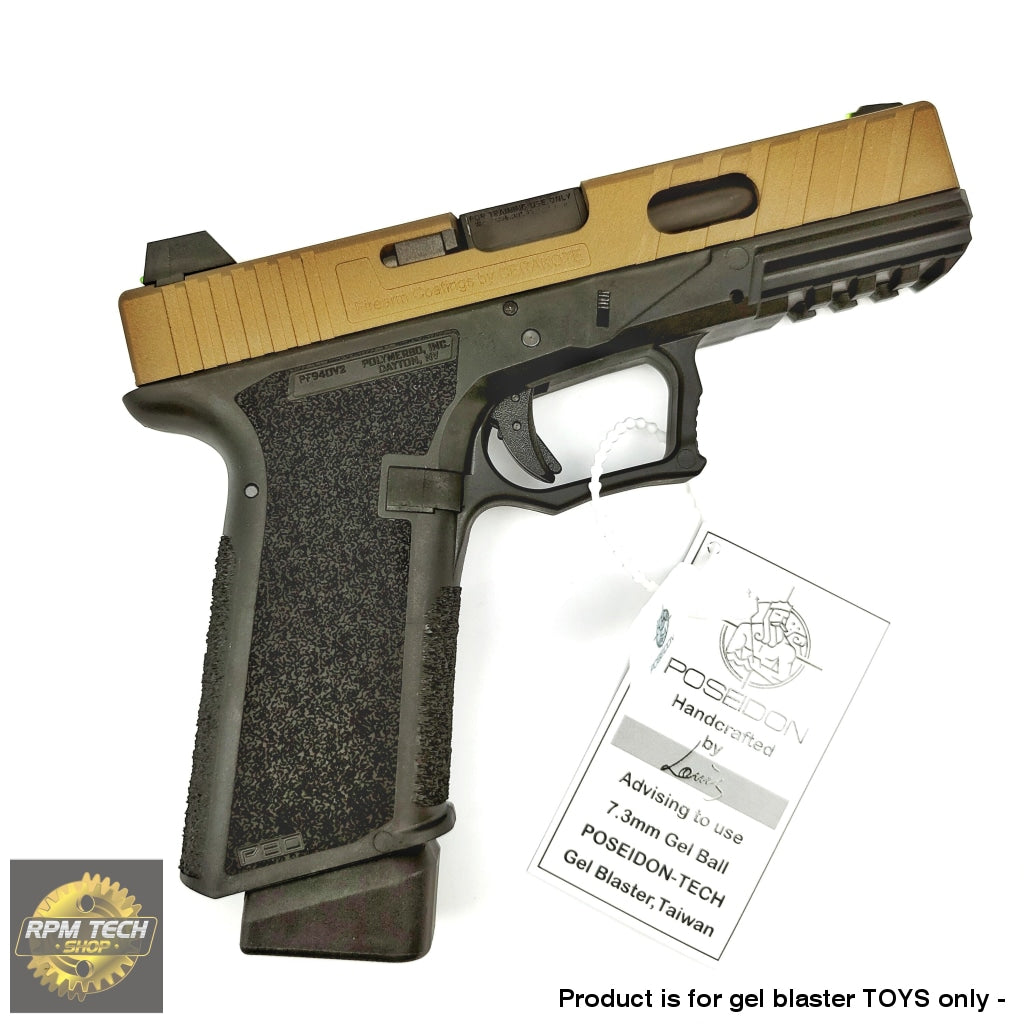 P18 EVO II - RPM Techshop &amp; Poseidon - GBB Gel Blaster Pistol