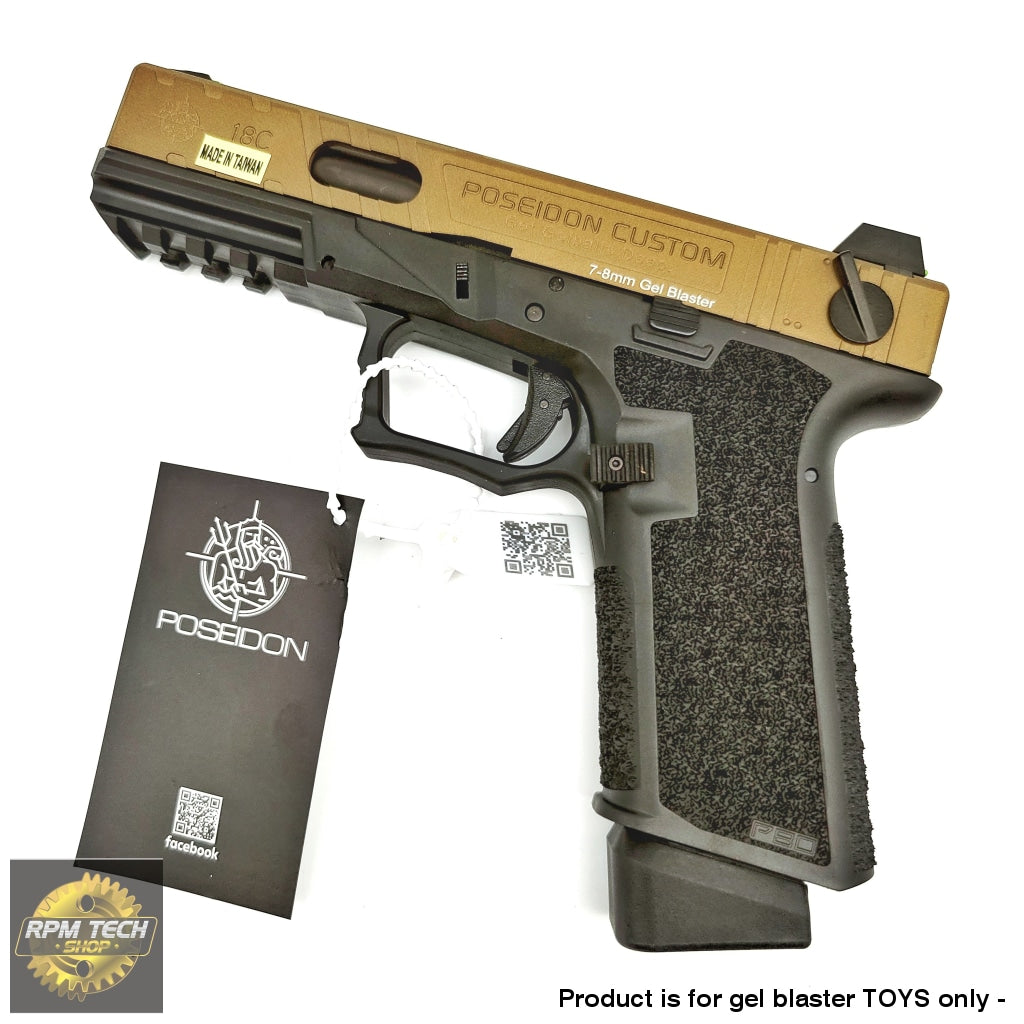 P18 EVO II - RPM Techshop &amp; Poseidon - GBB Gel Blaster Pistol