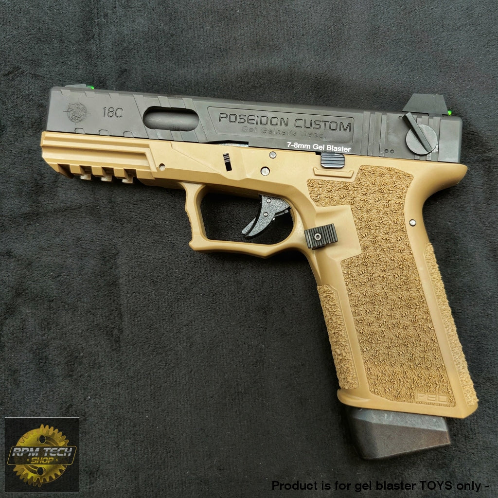 P18 EVO II - RPM Techshop &amp; Poseidon - GBB Gel Blaster Pistol