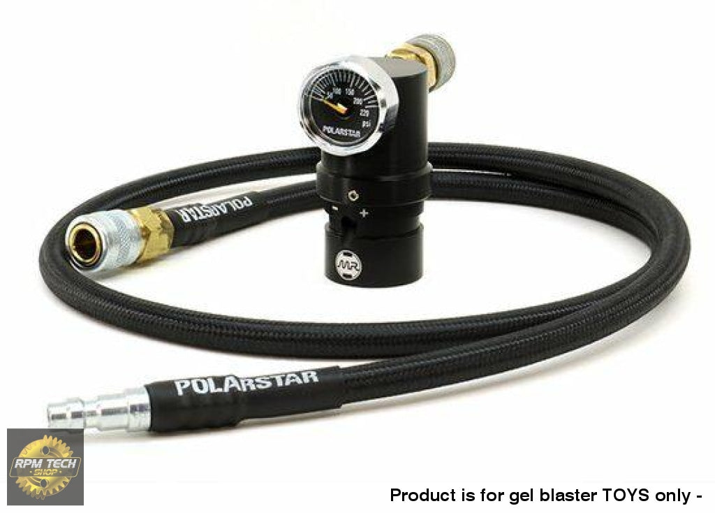 Polarstar Micro Regulator Gen2 With 42 Braided Air Line - Hpa System